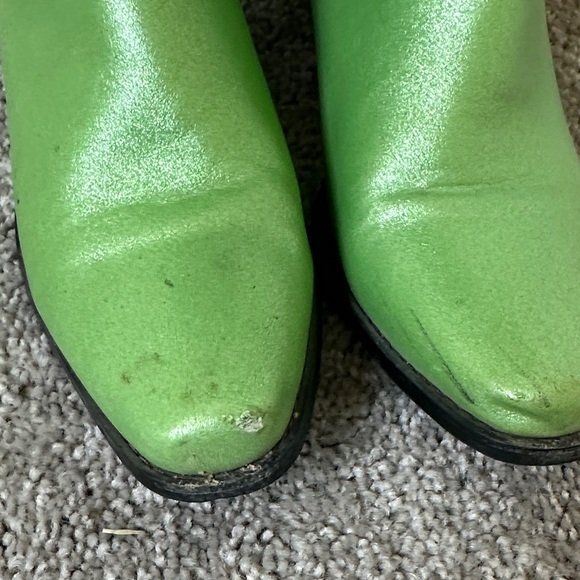 Amazon Green Heeled Boots - Picture 3 of 4